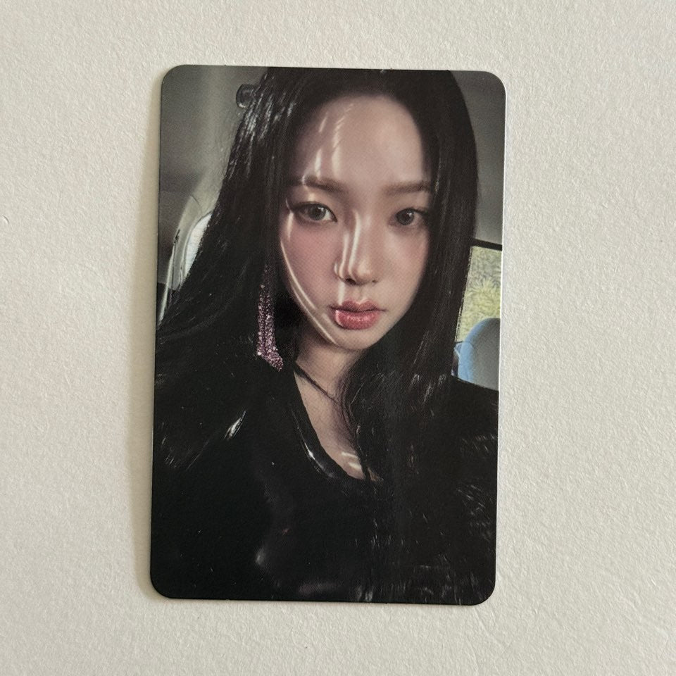 Aespa Drama Whiplash Walmart Target Exclusive Official Photocard Karina Winter
