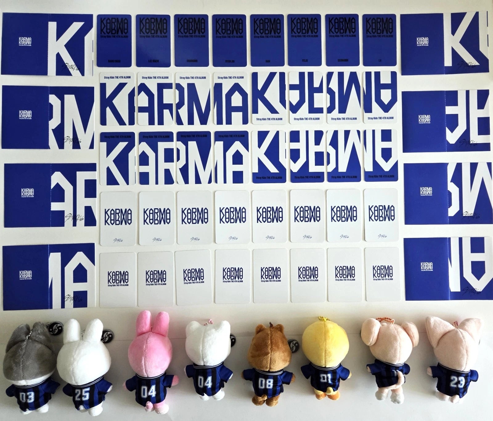 Stray Kids The 4th Album Karma SKZOO Ver. Official Photocard Keyring