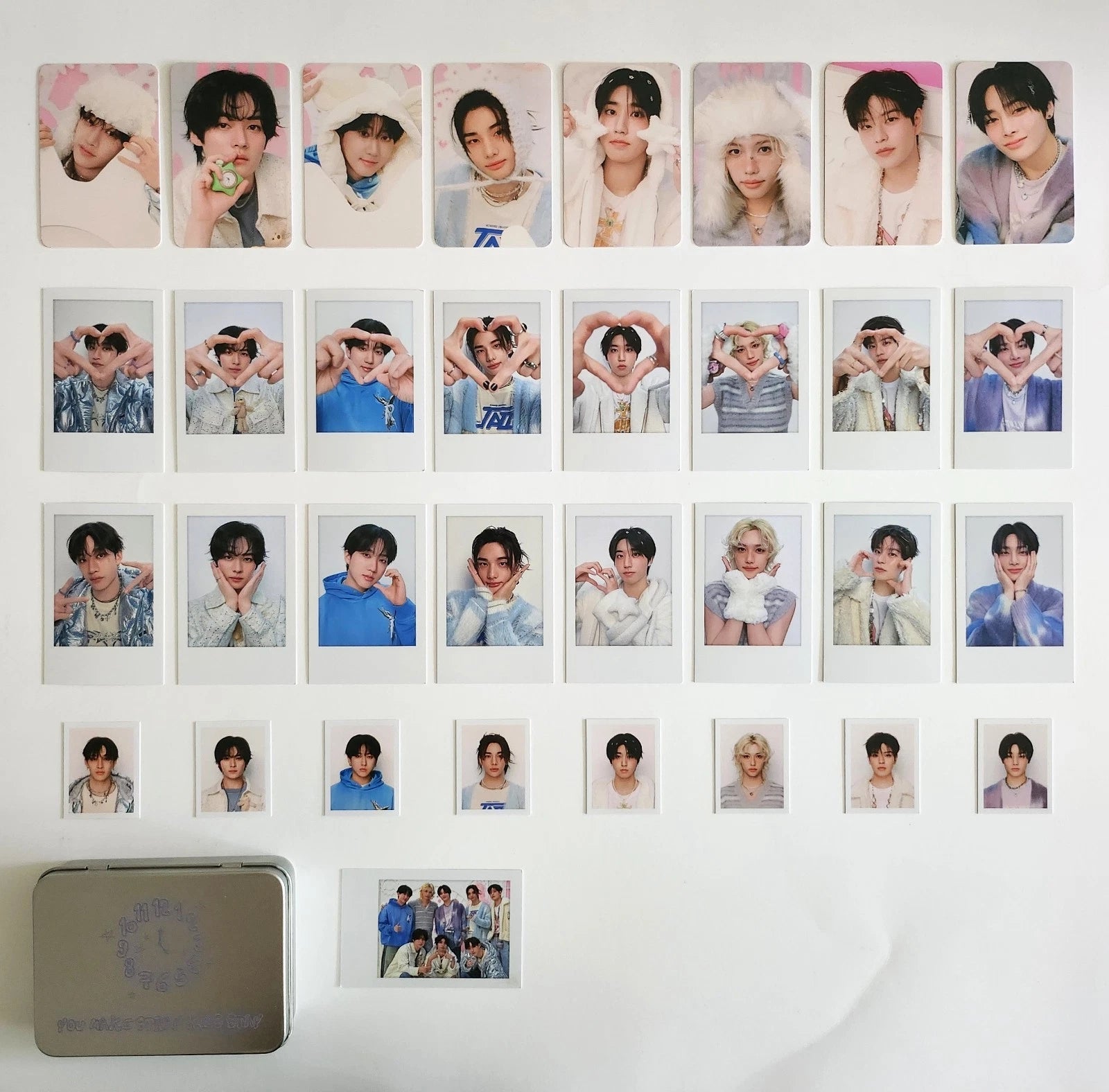 STRAY KIDS 5TH FANMEETING SKZ 5'CLOCK Box Tape Tincase Photocard